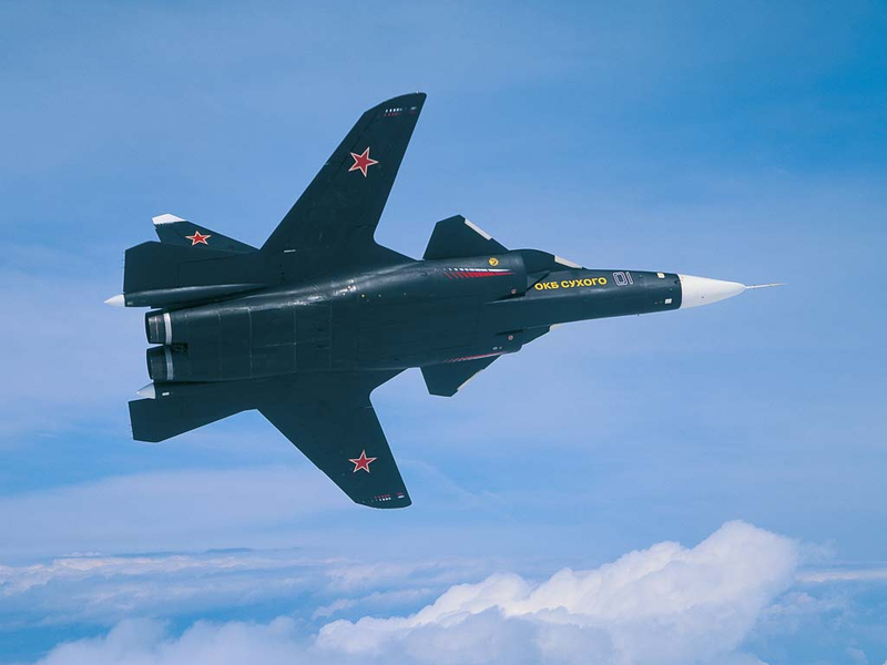 Illustration for article titled The F-22 and F-35 Killer Finally Captured In Action